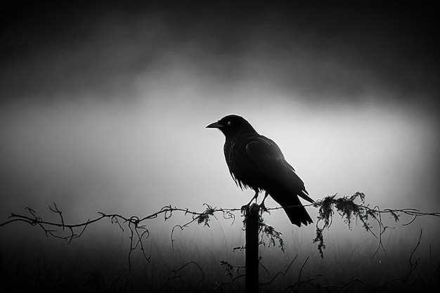 El significado de soñar con cuervos negros