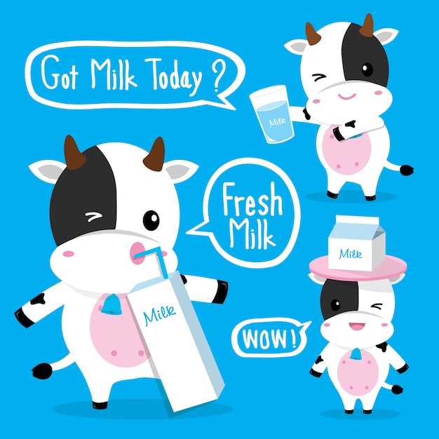 La leche como símbolo de satisfacción