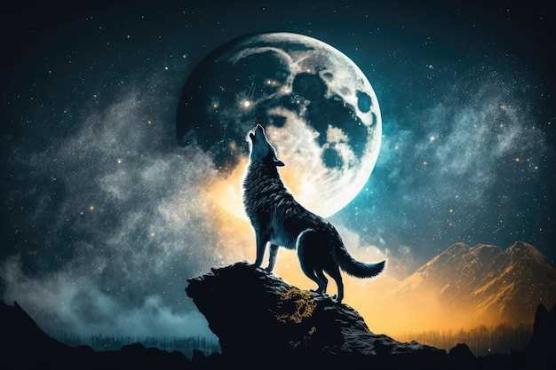 El significado de soñar con un lobo solitario