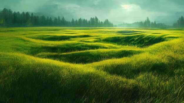 Qué significa soñar con un campo de trigo verde: Interpretación y simbolismo