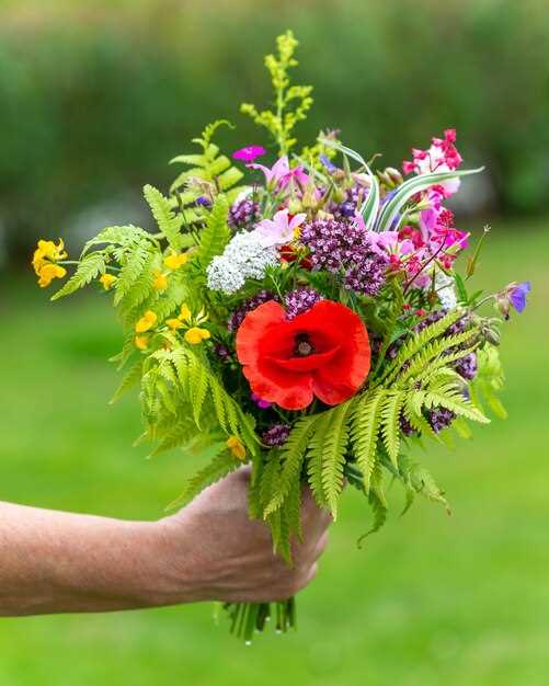 El ramo de flores como símbolo de gratitud