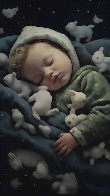 El significado de los bebés dormidos en los sueños