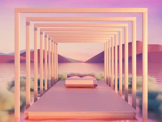 La aventura de cruzar un puente de cristal en sueños